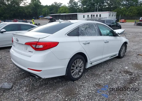 2015 Hyundai Sonata Limited z USA, uszkodzony, nr VIN 5NPE34AF4FH188413
